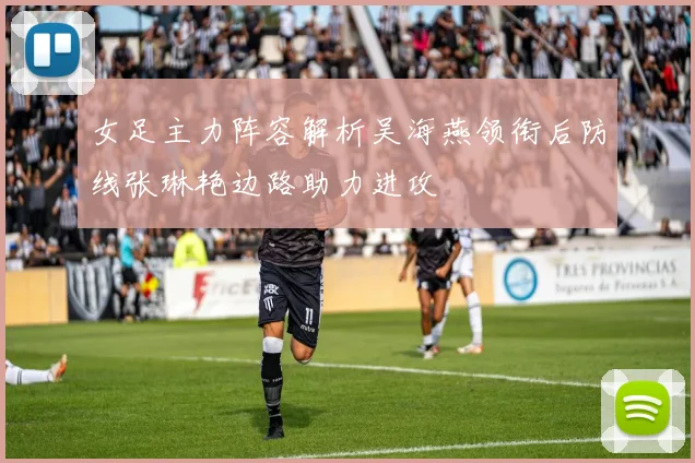 女足主力阵容解析吴海燕领衔后防线张琳艳边路助力进攻