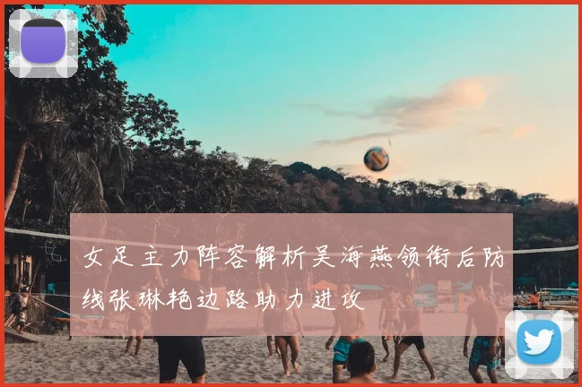 女足主力阵容解析吴海燕领衔后防线张琳艳边路助力进攻