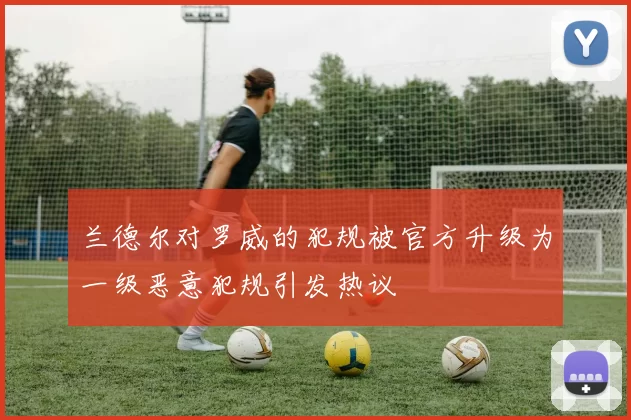 兰德尔对罗威的犯规被官方升级为一级恶意犯规引发热议